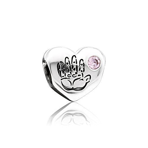 PANDORA Silber Charm Baby Mädchen Girl 791280PCZ