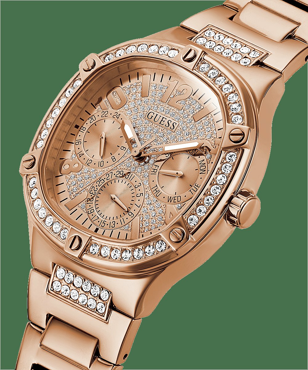 Guess Damen Armbanduhr  40 mm Armband Edelstahl GW0558L3