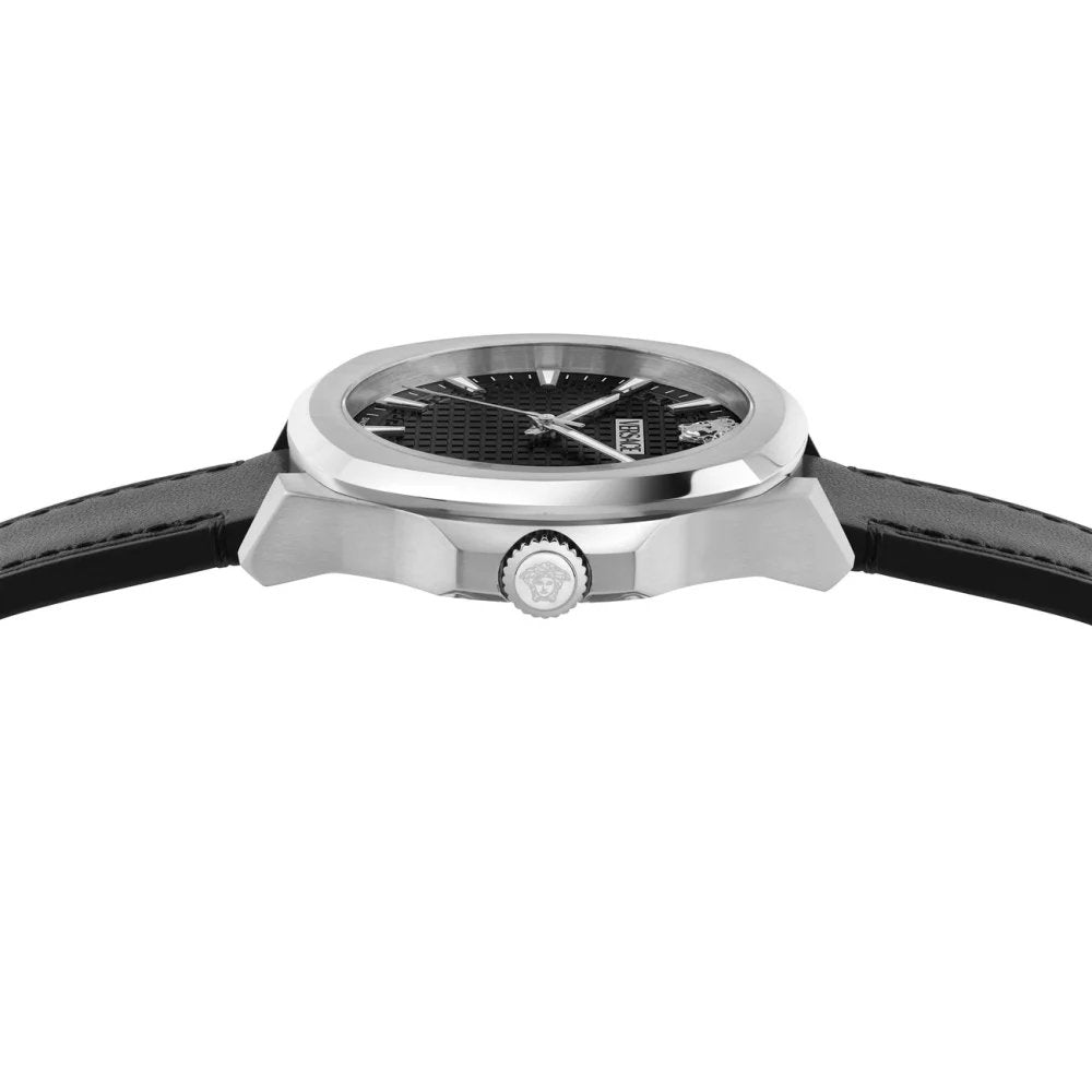 Versace Uhr Herren Schwarz/Silber VEKKA0125