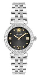 Versace Armbanduhr Damen Daphnis Rest 32 mm Silber Schwarz VEOCA0625