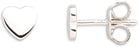 Xenox Damen Herz Ohrstecker Love Story Silber XS3488N