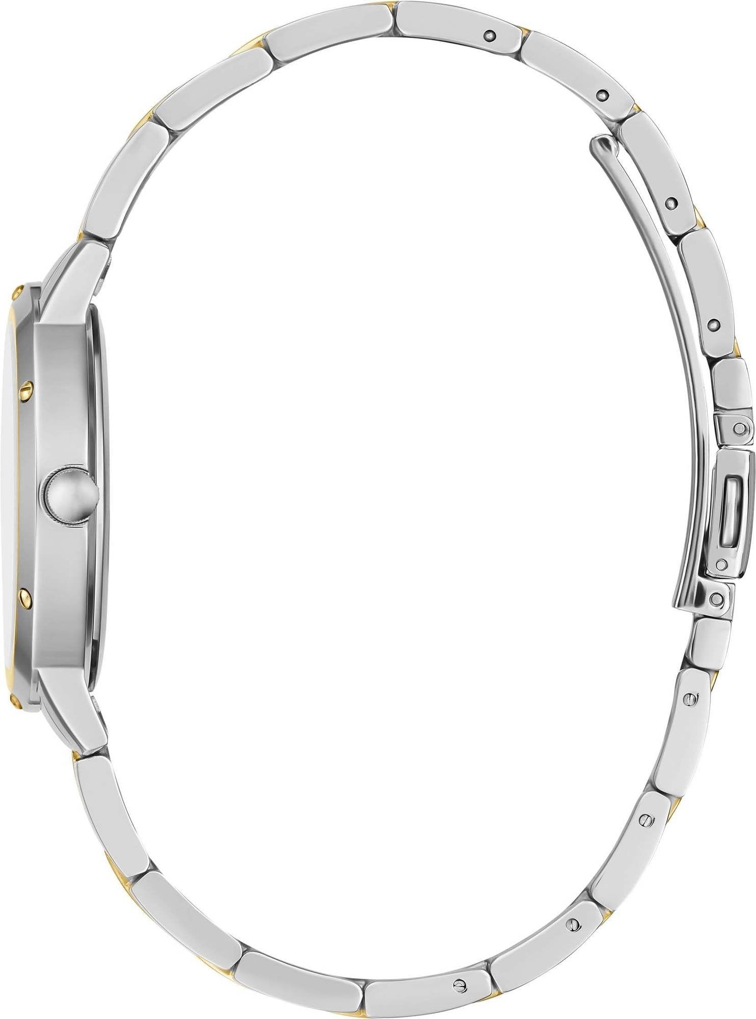 Guess Damen Armbanduhr Dawn silber, gold 34 mm GW0404L2