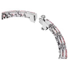 Swarovski Damen Tennis Armband Trilliant-Schliff Rosa MATRIX 5614928