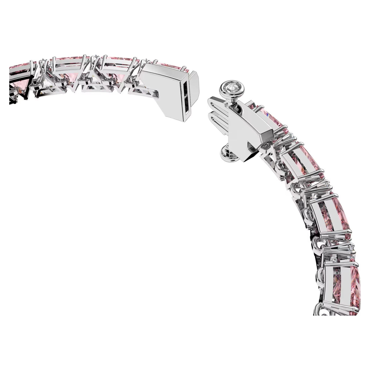 Swarovski Damen Tennis Armband Trilliant-Schliff Rosa MATRIX 5614928