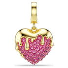 Swarovski Charm Damen Idyllia Herz Rosa Gold 5742953