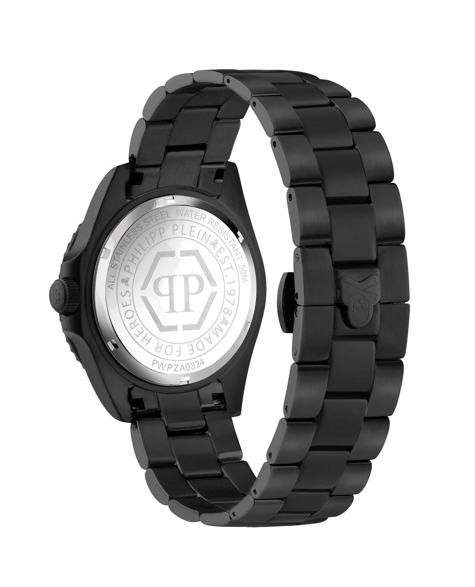 Philipp Plein Unisex Uhr GMT-I Challenger Baguettes