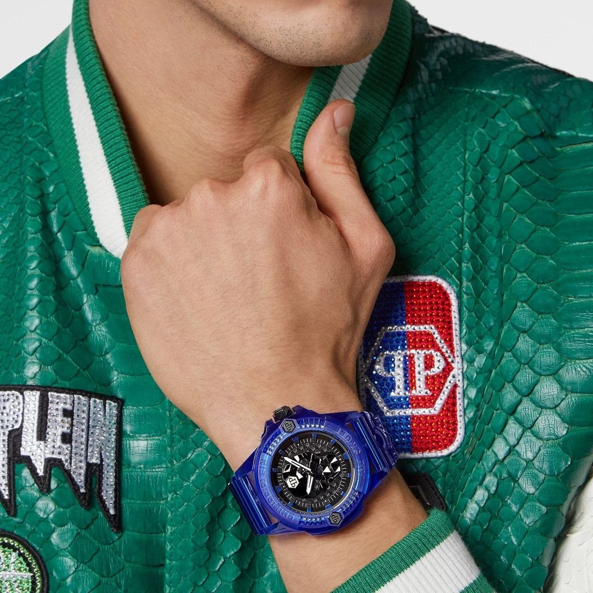 Philipp Plein Herrenuhr The $kull Scuba Duba Edition