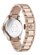 Philipp Plein Damenuhr LADY Empire PW2FA0425 Roségold Kristall Edelstahl 39 mm