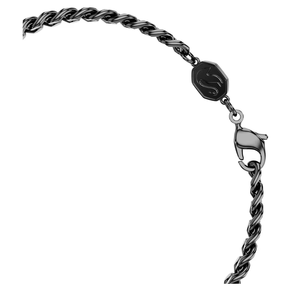 SWAROVSKI Armband Unisex Dragon & Phoenix „Dragon’s Claw“ Ruthenium‑Plated Schwarz 5675844