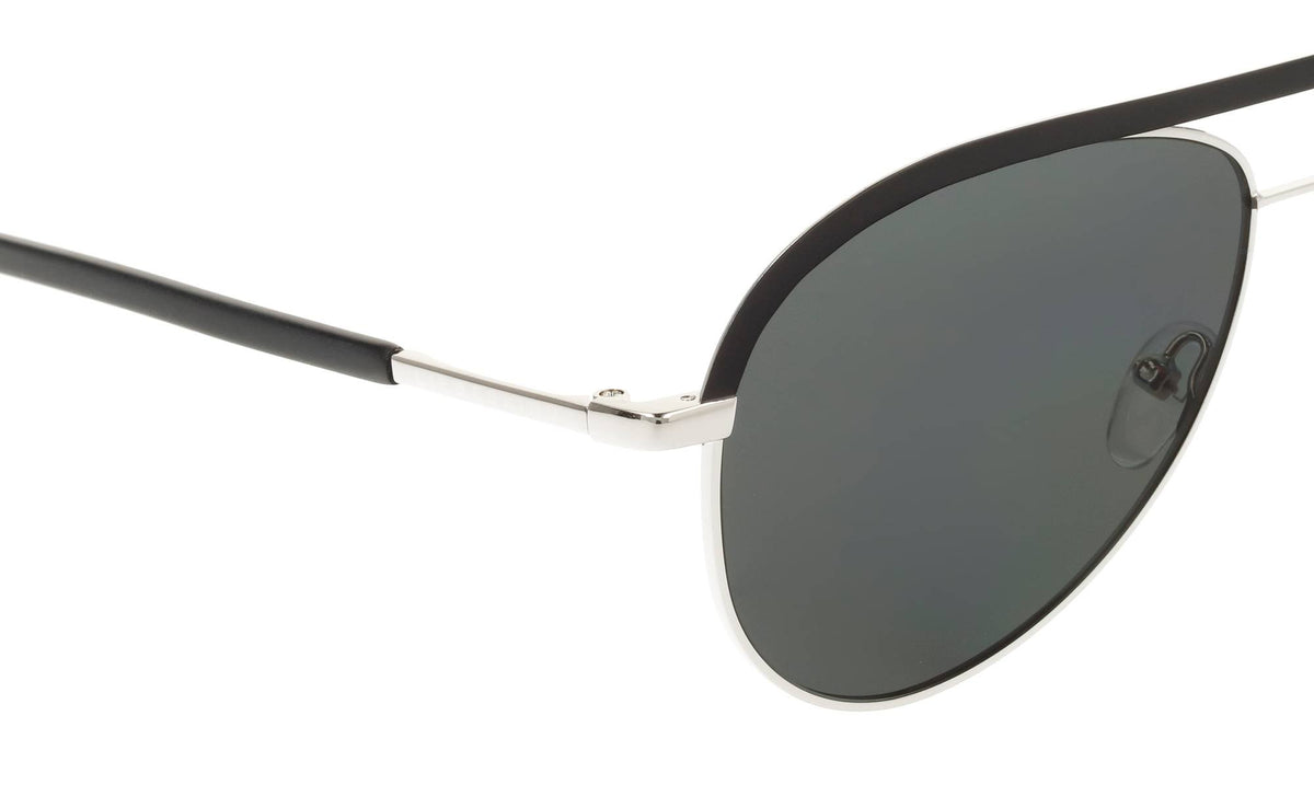 Liebeskind Damen Sonnenbrille schwarz-Matt/ Silber 57-12-145 10258-00620