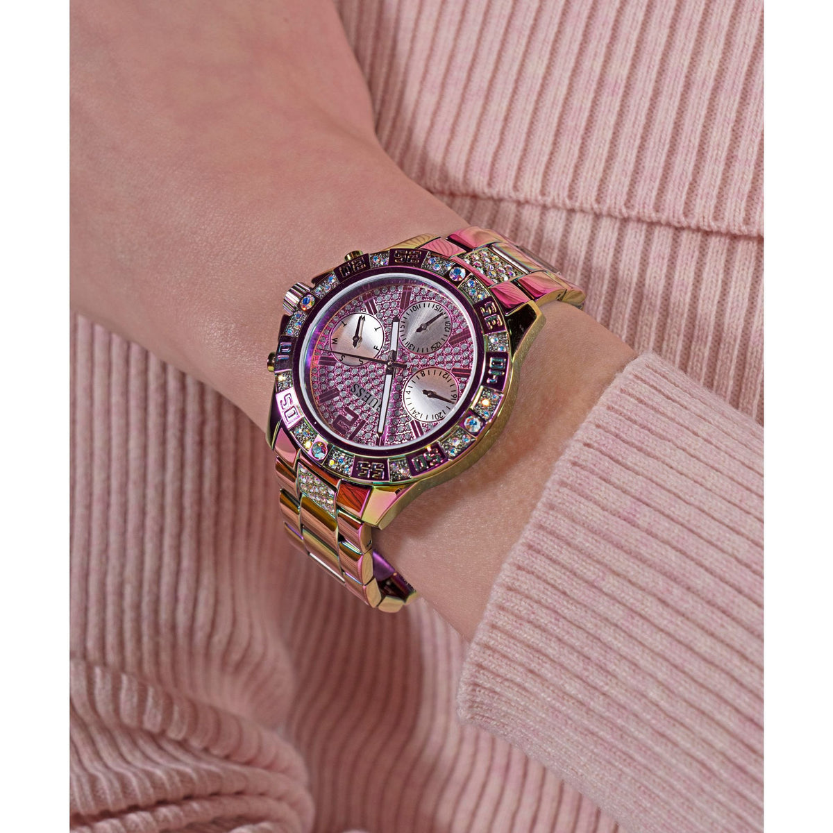 Guess Damen Armbanduhr Majesty