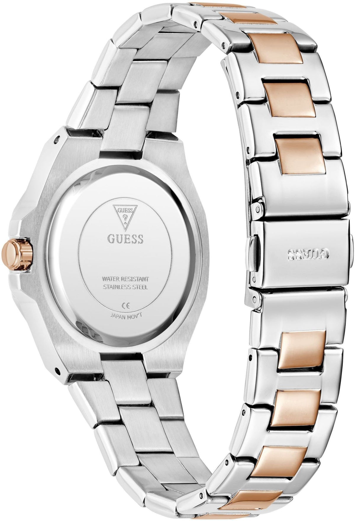 Guess Damen Uhr CONTESSA Bicolor Edelstahl Analog GW0877L4
