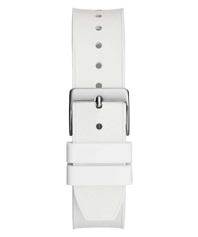 GUESS Damen Multifunktionsuhr 40th Anniversary Special Edition Weiß Silber GW0814L2