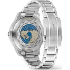 Montblanc Automatikuhr Herrenuhr Montblanc GMT Silber 129615