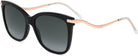Sonnenbrillen Jimmy Choo STEFF/S 807 BLACK 55/16/ WOMAN