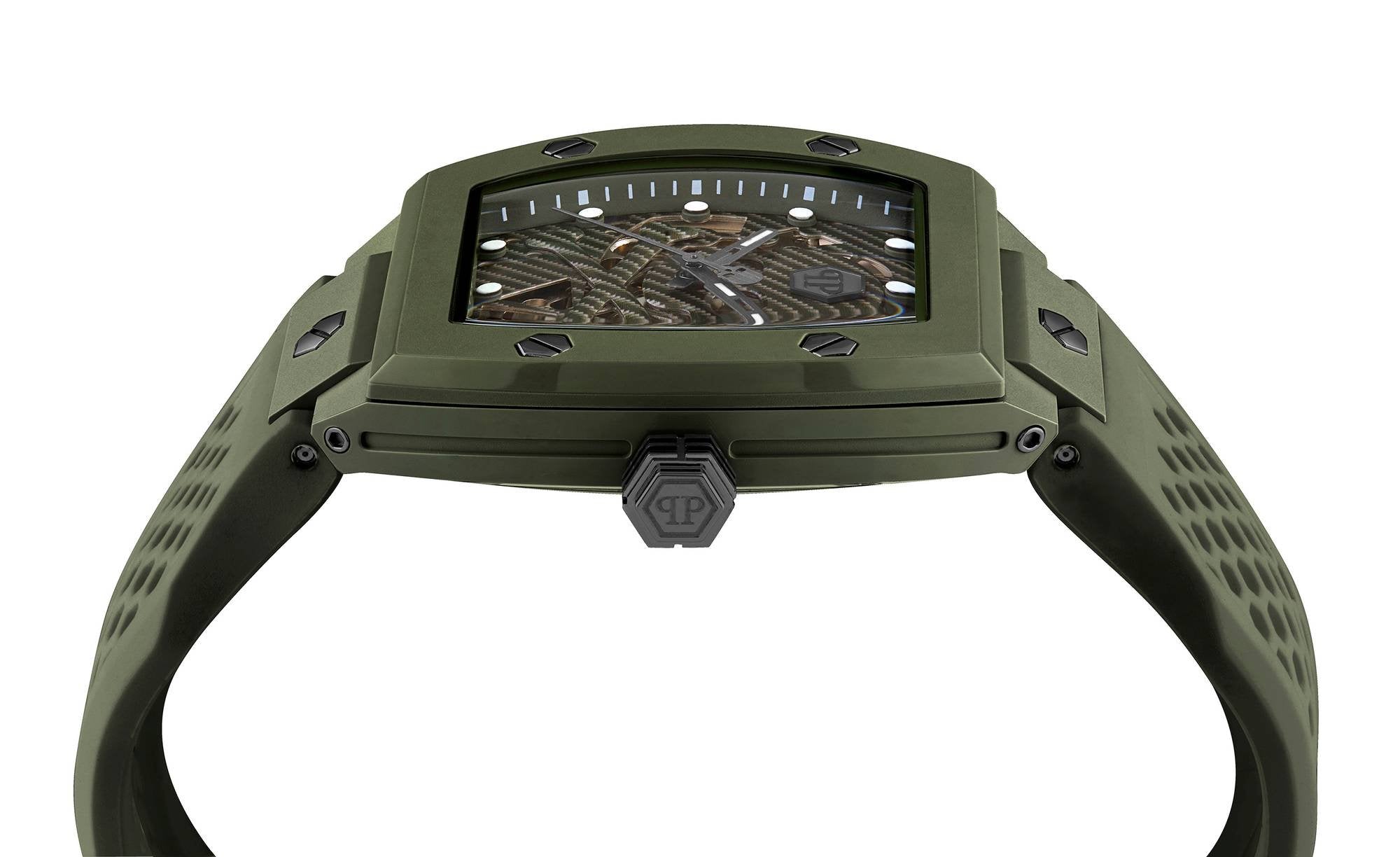 Philipp Plein Automatik Herrenuhr The $keleton Ecoceramic