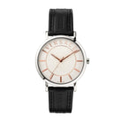 Versace Herren Armbanduhr V-ESSENTIAL schwarz, silber 40 mm VEJ400721