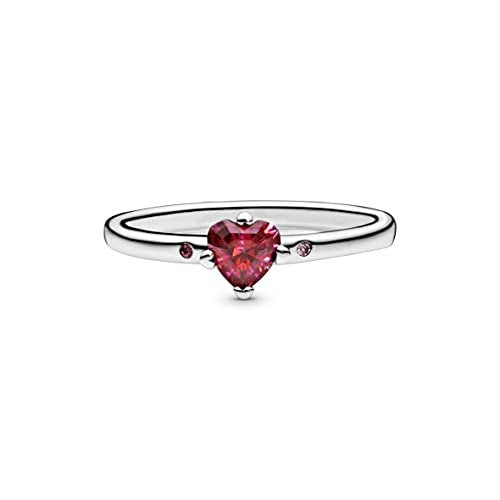 PANDORA Damen-Ringe 925 Sterlingsilber mit '- Ringgröße 52 (16.6) 196574CZRMX-52