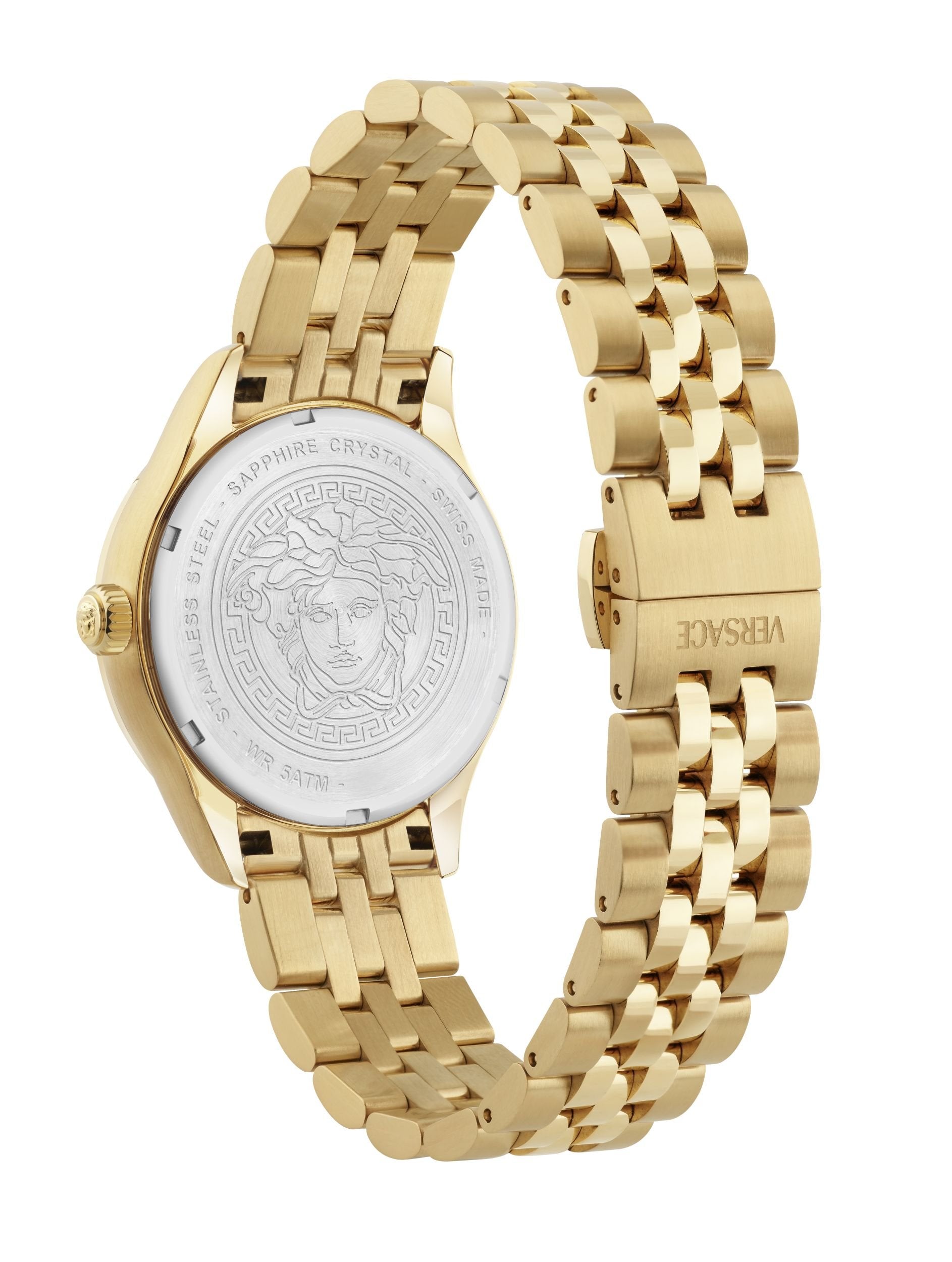 Versace Armbanduhr Damen Hellenyium Lady Schwarz VE2S01425