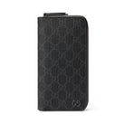 Gucci Geldbörse Herren Bi Color Zip Around Wallet Schwarz 822051-FACQC-1048