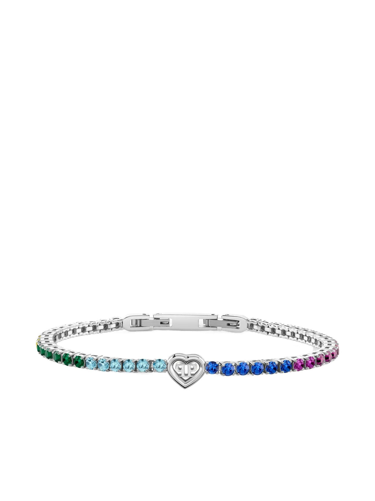 Philipp Plein Armband Damen PLEIN TENNIS ROYAL Silber PJSEA13BU