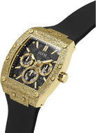 Guess Uhr Herren Phoenix Frost Gold Schwarz GW1149G2