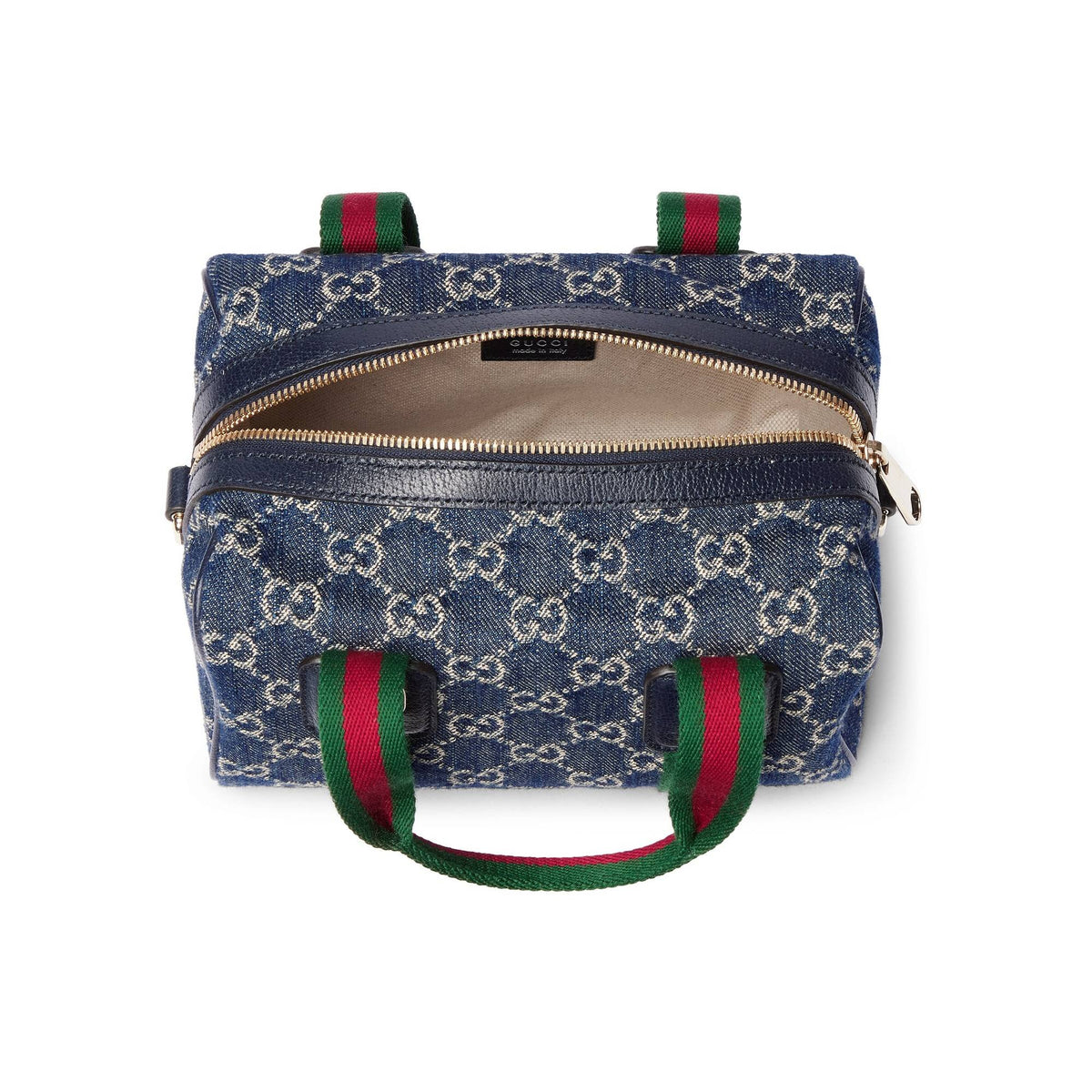 Gucci Handtasche Damen Mini GG Handbag Navy Weiß GG Denim 859975-FAFWW-4443