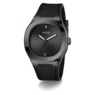 Guess Analoguhr Herren Headline Schwarz GW1005G3