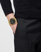 Versace Herren Chronograph Quarz Armbanduhr Greca Chr Wave