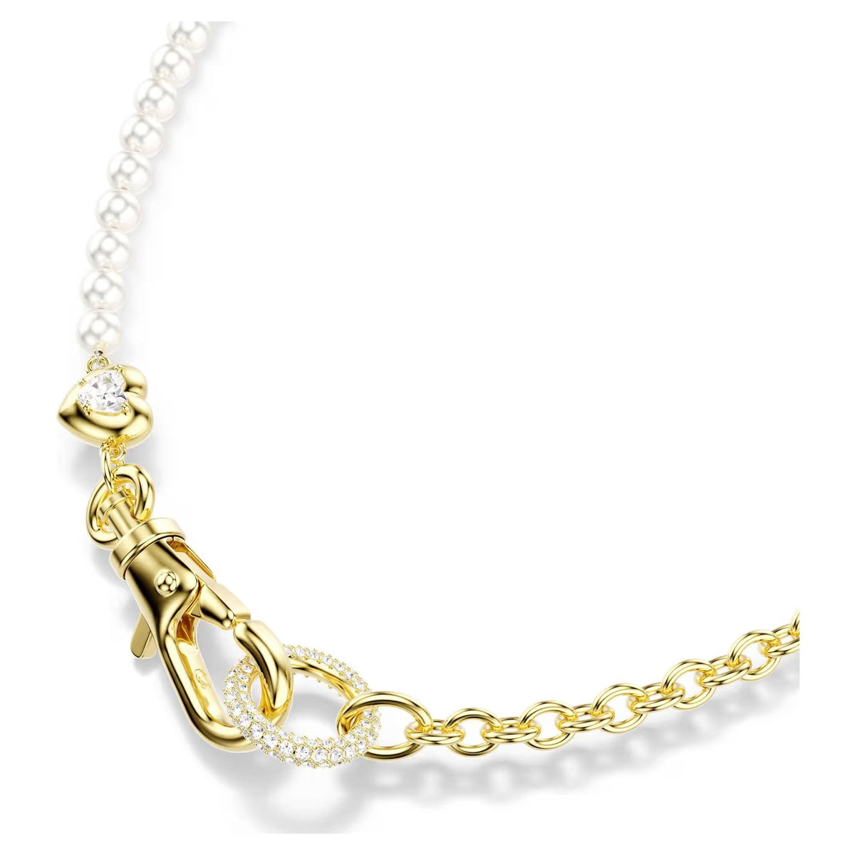 Swarovski Halskette Damen Idyllia Weiß Goldfarben 5742961