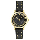 Versace Damenuhr Greca Fortuna Schwarz/Gold VE0A00225