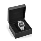 Versace Armbanduhr Herren Dominus Silber Schwarz VE6H00925