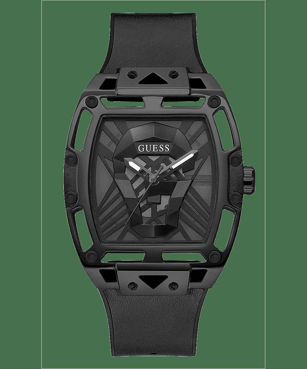 Guess Herren Armbanduhr Legend schwarz GW0500G2 44mm