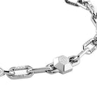 Philipp Plein Herren Halskette PLEIN EDGE Edelstahl Silber PJPEA05NU