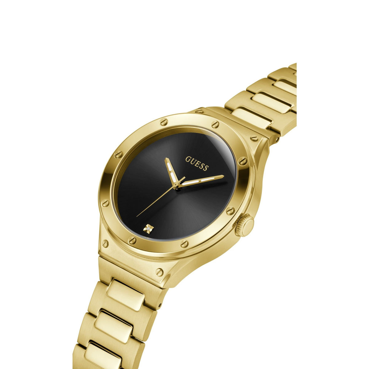 Guess Herren Armbanduhr Scope gold 44 mm GW0427G2