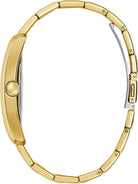GUESS Armbanduhr Damen CLYDE Gold Schwarz GW0896G2
