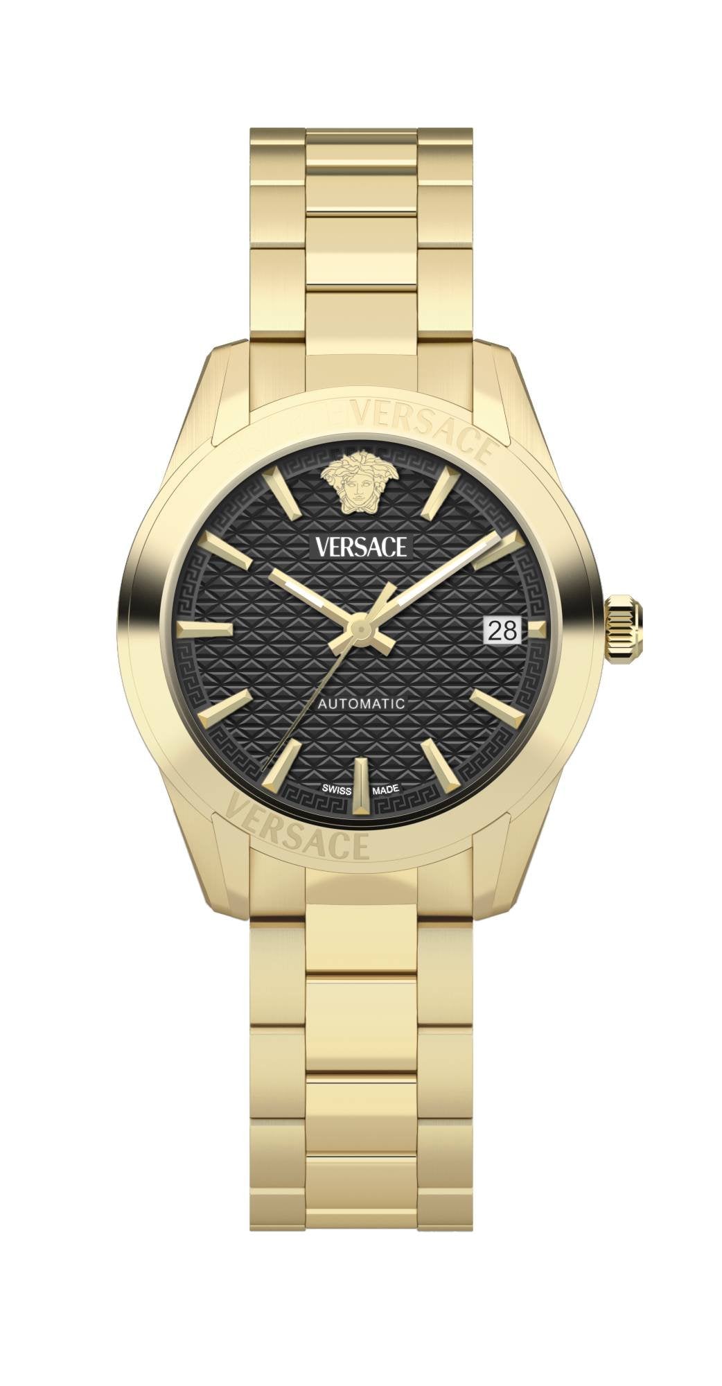 Versace Damen Automatik Armbanduhr Greca 35mm VESCA0624