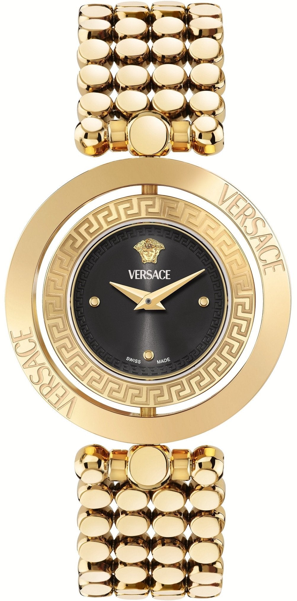 Versace Uhr Damen Eon Restyling Gold/Silber Edelstahl VEHFA0725