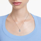 Swarovski Damenschmuck Schwan Anhänger Blau Rhodiniert SWAN 5680422