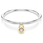 Swarovski Armreif Damen Idyllia Herz Rosa Metallmix L 5737265
