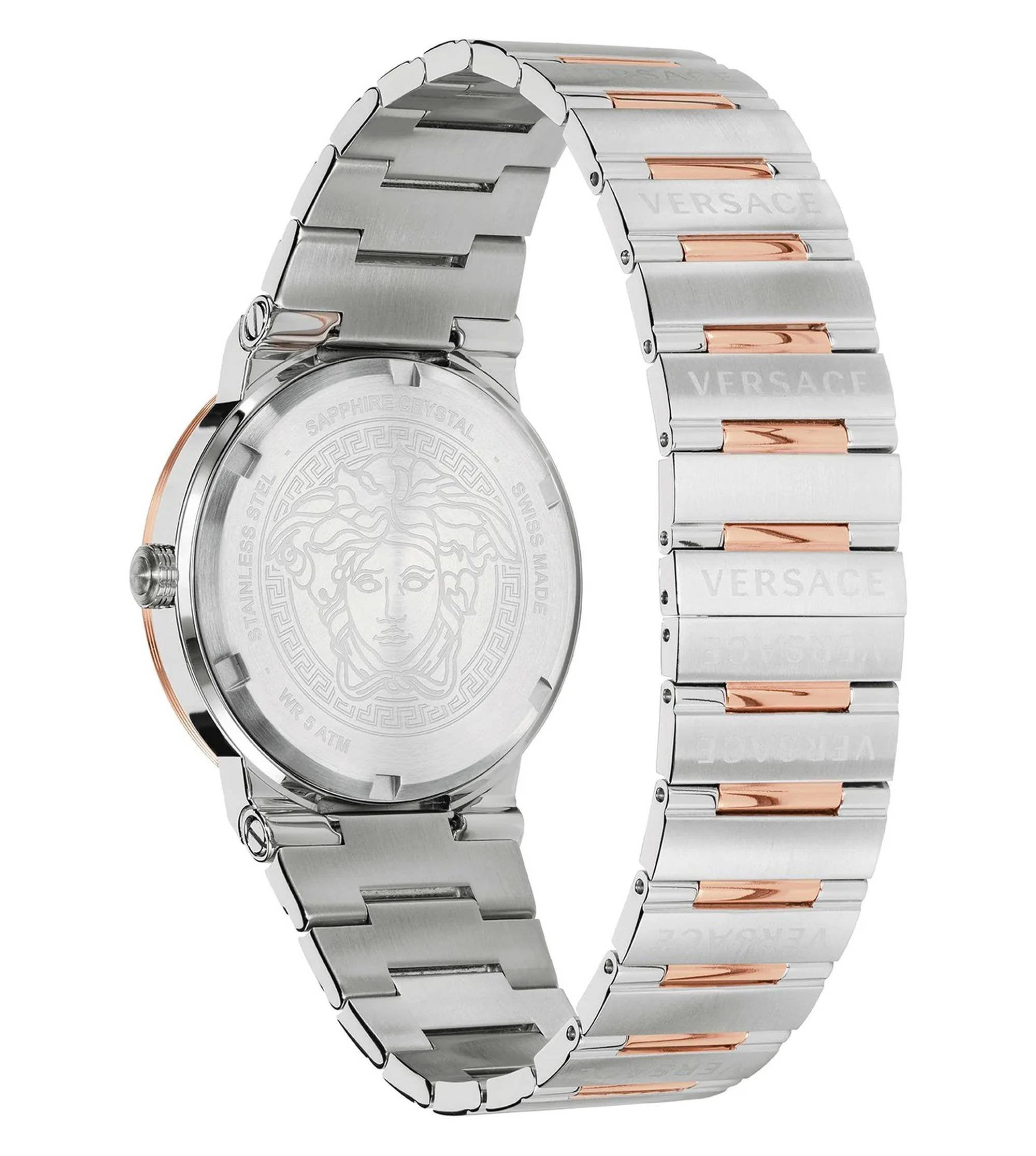 Versace Armbanduhr Herren Greca Logo VEVI00923 Two Tone