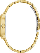 Guess Armbanduhr Damen Ladies Gold Tone Analog Watch Gold GW0861L6