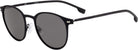 BOSS Hugo 1008/s 003/IR MATT BLACK Sunglasses Men's Steel, Standard, 51