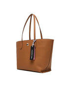 Karl Lagerfeld Shopper Damen Ikon Pebble Tote Dark Tan Braun A4W30002 1UR