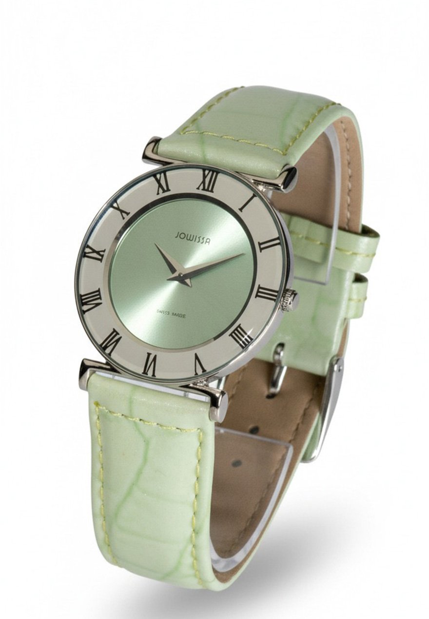 Jowissa Damen Armbanduhr Roma Pastell grün I.0891.M