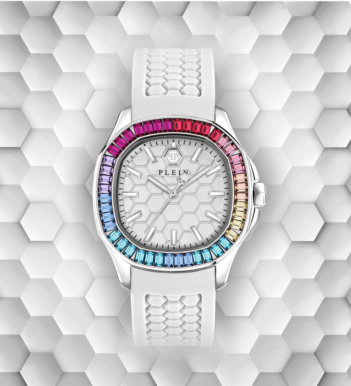 Philipp Plein Damenuhr Spectre Lady Rainbow