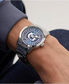 Guess Armbanduhr Herren Collegiate Analog Silber GW0888G1