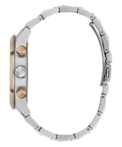 Guess Herren Multifunkion Armbanduhr RESISTANCE bicolor 44 mm GW0714G3