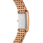 Daniel Wellington Analoguhr Damen Bound 9 Link Roségoldfarben Grün DW00100704