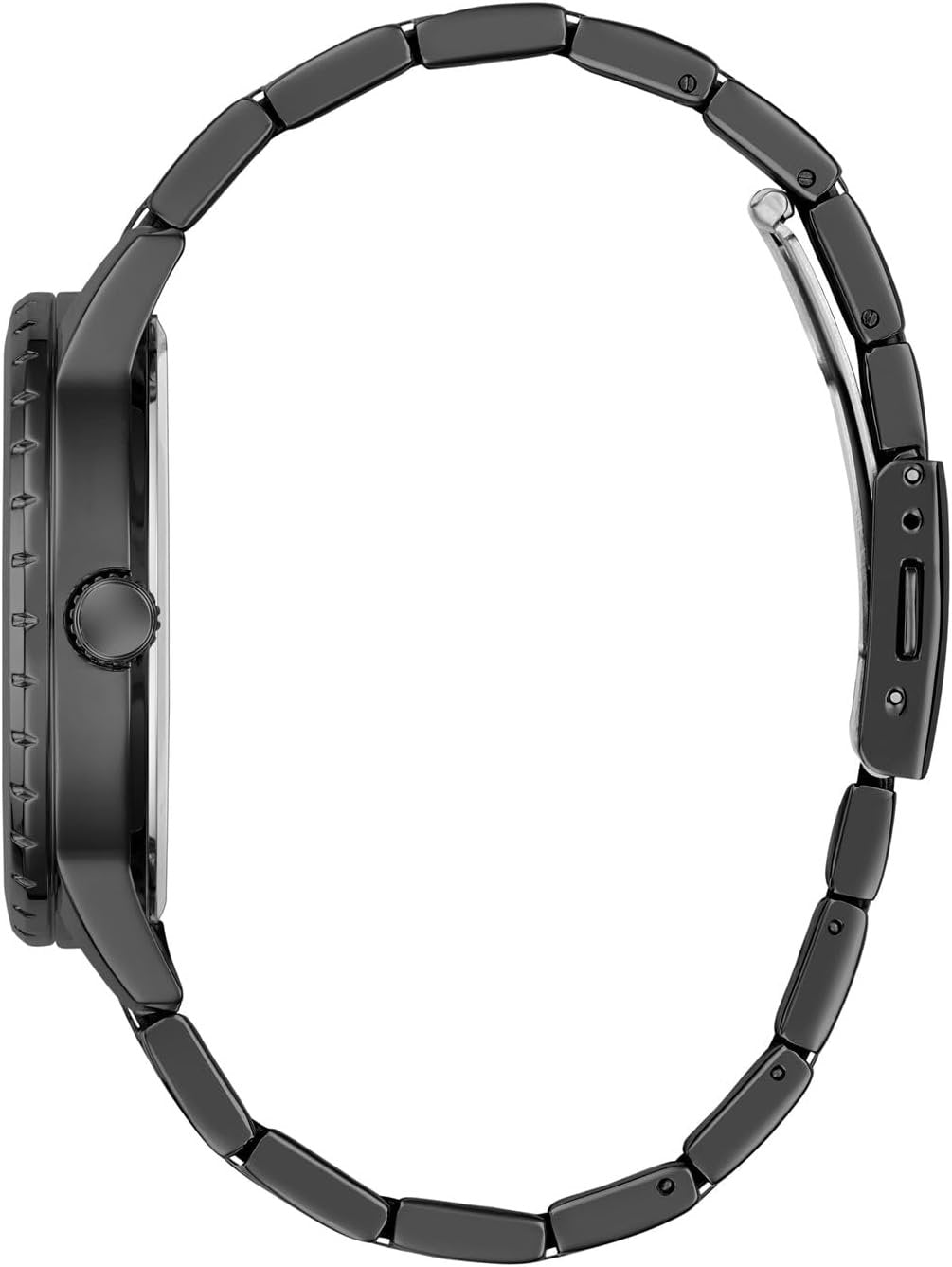 Guess Analoguhr Herren Monarch Schwarz GW0958G3